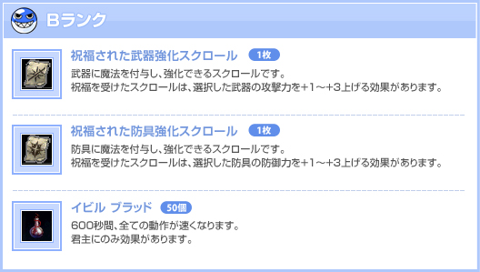 Bランク